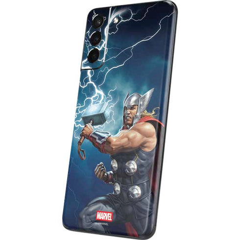 Marvel Thor Thor and Mjolnir Galaxy S21 Plus 5G Skin